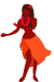 フラガール赤右