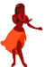 フラガール赤左
